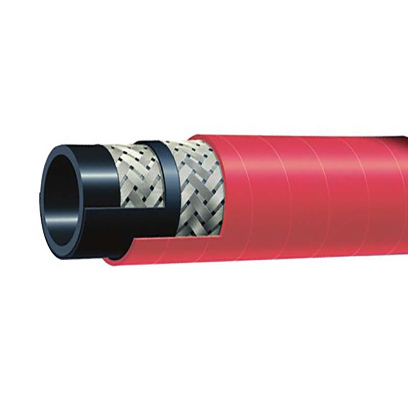 Gabu steam hose used for steam transportation in industrial boilers