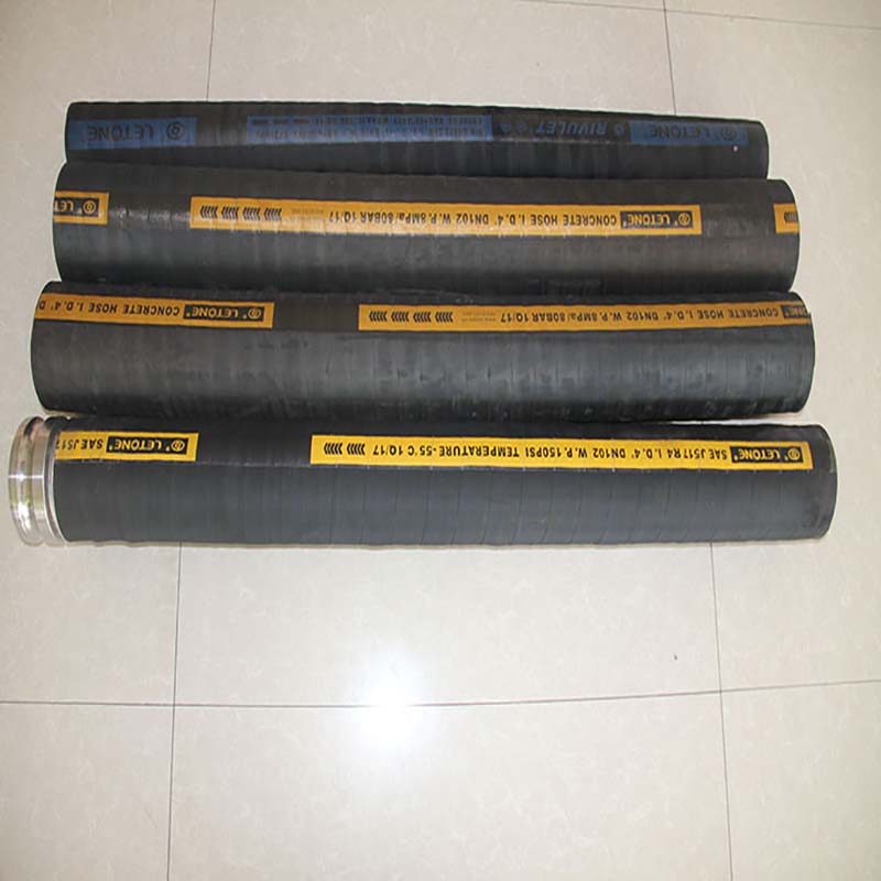 The main application areas of 5-inch large-diameter rubber hoses