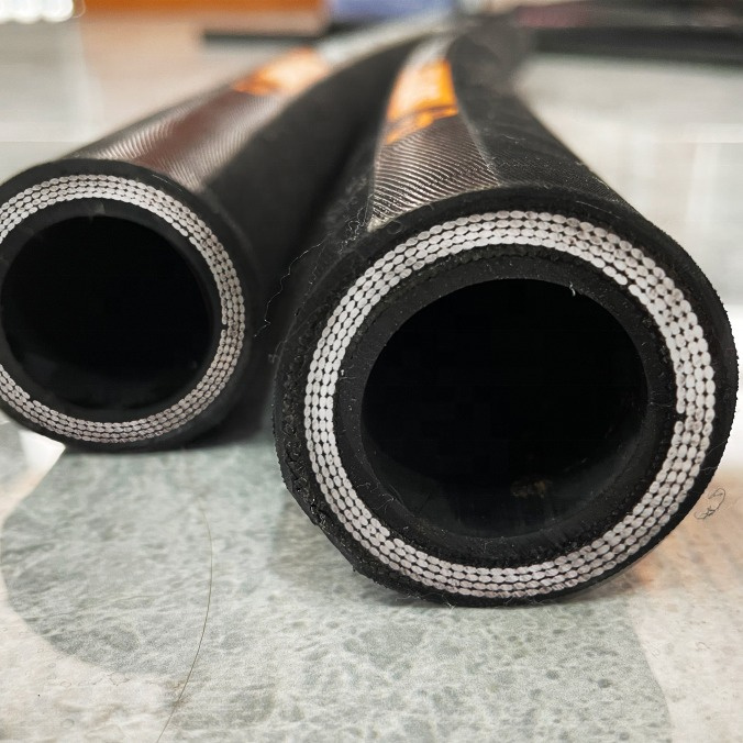 EPDM Wire Braided Hose High Temperature Weather Resistant Hydraulic Hose